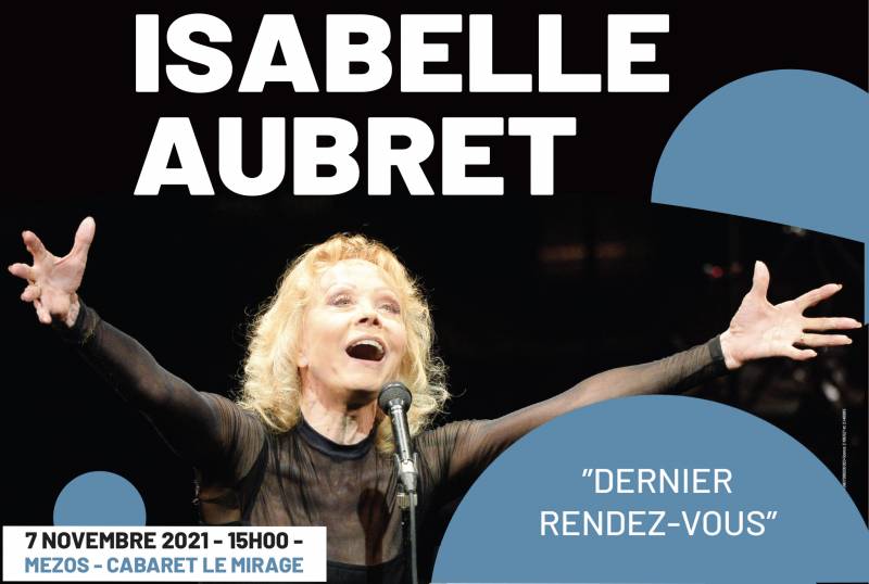 ISABELLE AUBRET DERNIER RENDEZ VOUS CABARET LE MIRAGE LANDES
